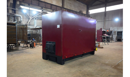 Котел 0.3 МВт / 300 кВт с водоохлаждаемыми колосниками HeatExpert