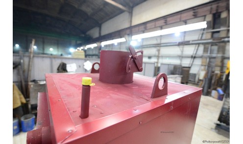 Потолочная часть котла КВр 0.15 МВт / 150 кВт HeatExpert обшивка